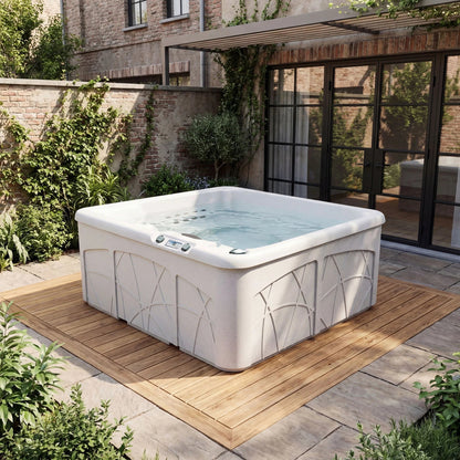 Bahama (LS350DX) Hot Tub - 5-Person, 28-Jet, Plug & Play Spa, Sea Salt