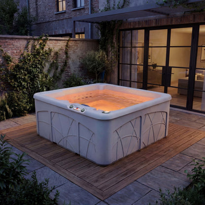 Bahama (LS350DX) Hot Tub - 5-Person, 28-Jet, Plug & Play Spa, Sea Salt