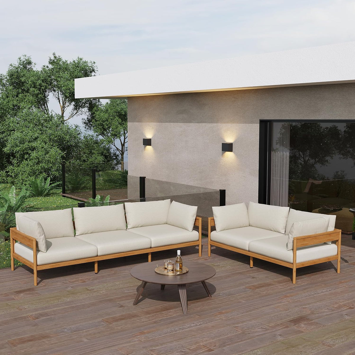Vento Outdoor Patio Furniture Set, Couch