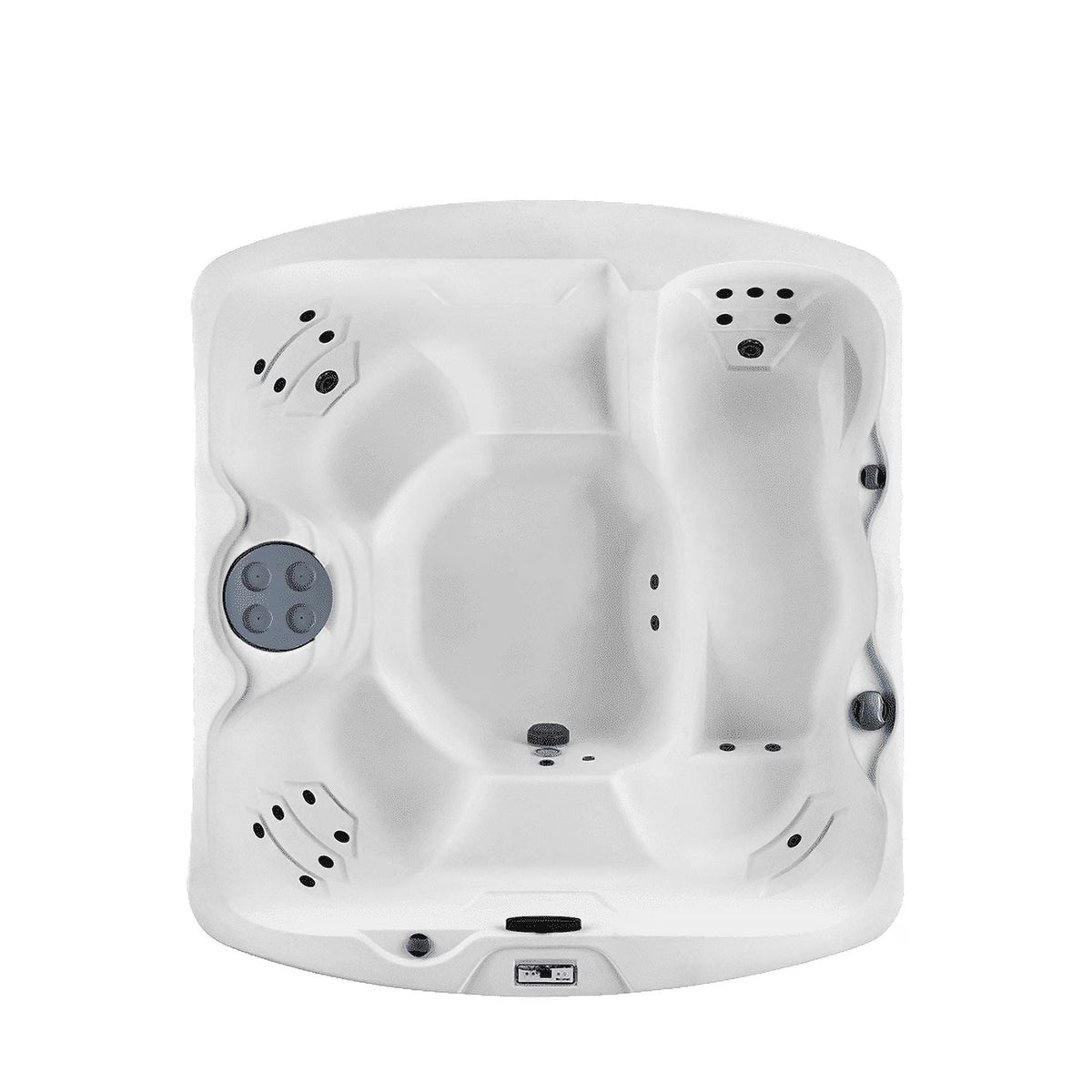 LS500 Plus, 5-Person, 23 Jets, Plug and Play Spa, Arctic White/Coastal Gray