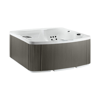 LS500 Plus, 5-Person, 23 Jets, Plug and Play Spa, Arctic White/Coastal Gray