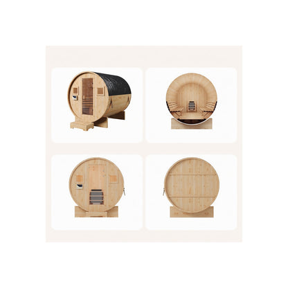 Outdoor Traditional Barrel Sauna