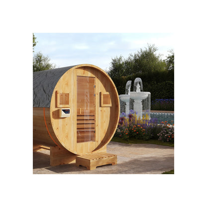 Outdoor Traditional Barrel Sauna